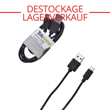 Ladekabel USB für Micro USB - 1 Meter - Tekmee