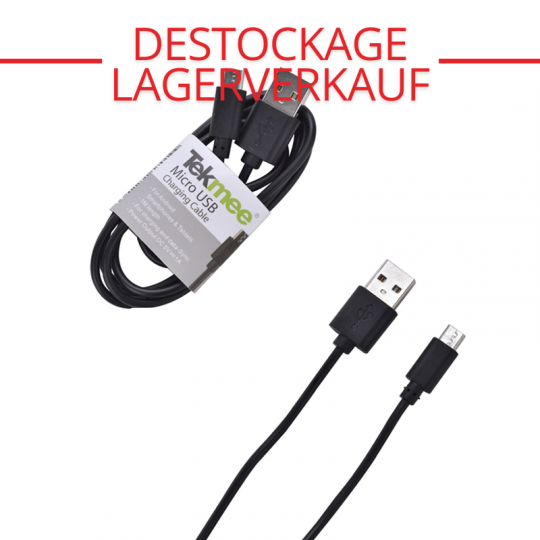 Ladekabel USB für Micro USB - 1 Meter - Tekmee