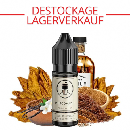 Muscovado ( Rum, Vanille, Classic Blond Tabak) - Flavor Hit | 10ml