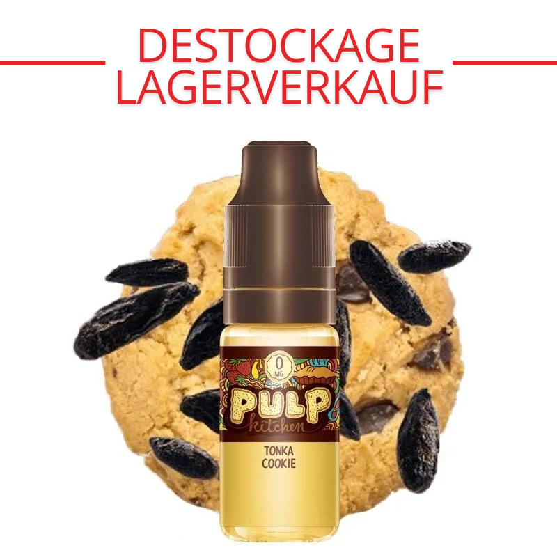 E-Liquid Tonka Cookie ( Keks, Tonkabohnen, Mandeln & Vanille) - Pulp Kitchen by Pulp | 10ml