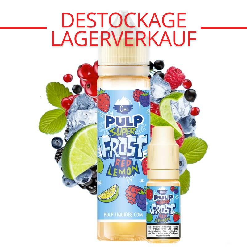 E-Liquid 60ml mit Nikotin-Shot Red Lemon Pulp Super Frost kaufen Schweiz