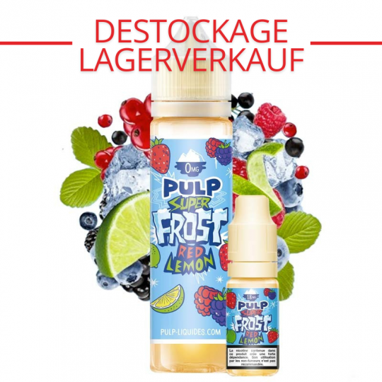 Red Lemon (Rote Früchte & Limette) - Super Frost - Frost & Furious by Pulp | 60ml mit Nikotin