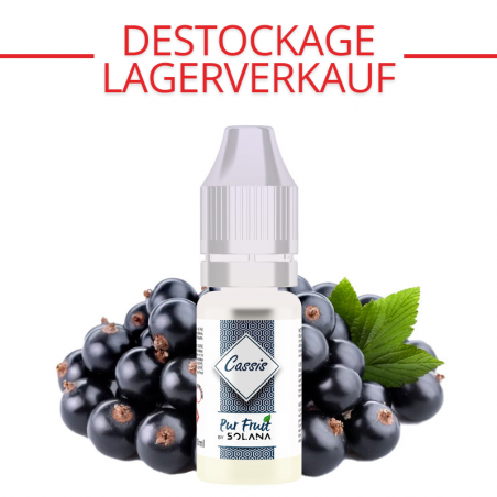 E-liquide Cassis - Pur Fruit by Solana | 10 ml