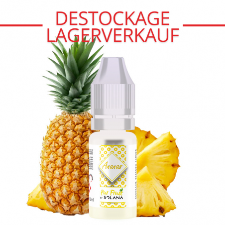 E-Liquid Ananas - Pur Fruit by Solana | 10 ml