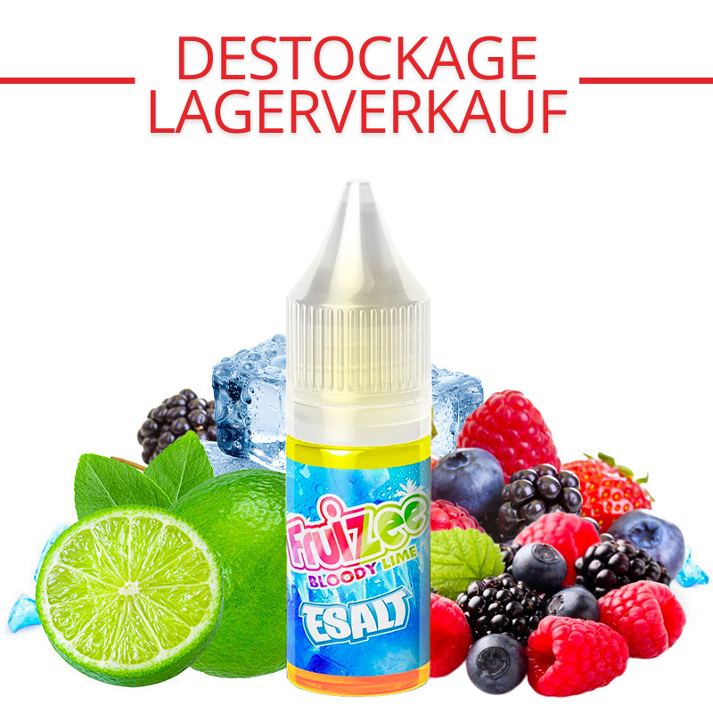 E-Liquid Bloody Lime Fruizee ( Rote Früchte & Limette) - Nikotinsalze - Esalt by Eliquid France | 10 ml