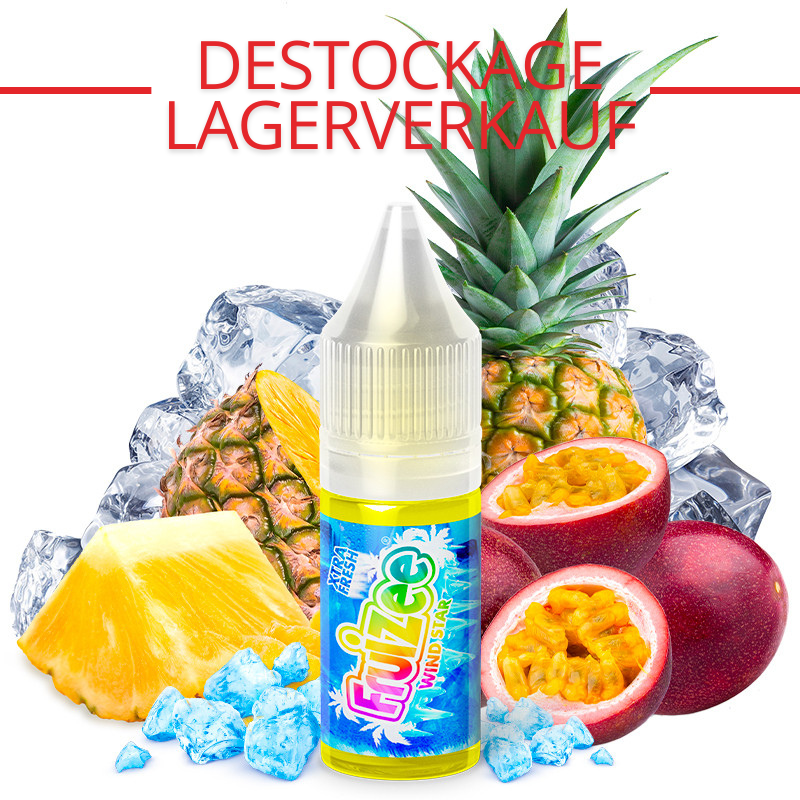 E-liquide Wind Star Fruizee format 10 ml goût passion, ananas, fraicheur