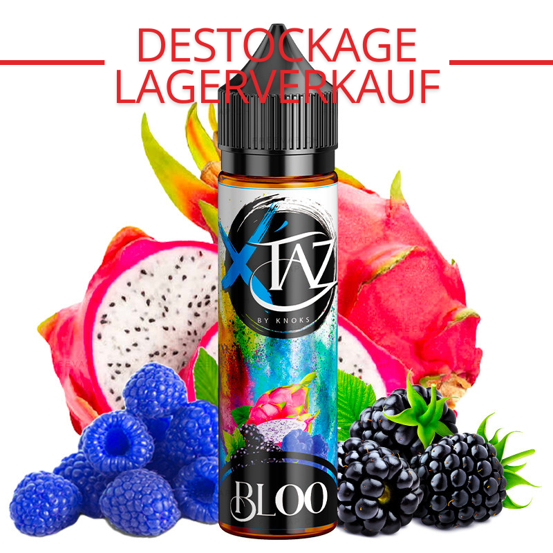 E-liquid Bloo (dragon fruit, blackberry, blue raspberry) - X'Taz 50 ml