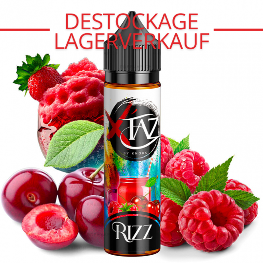 Rizz (Kirsche & Himbeere) - X'Taz by Knoks | 50 ml "Shortfill 70 ml"