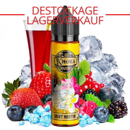 Saint Martin - Caraïbes by Knoks | 50 ml "Shortfill 70 ml"