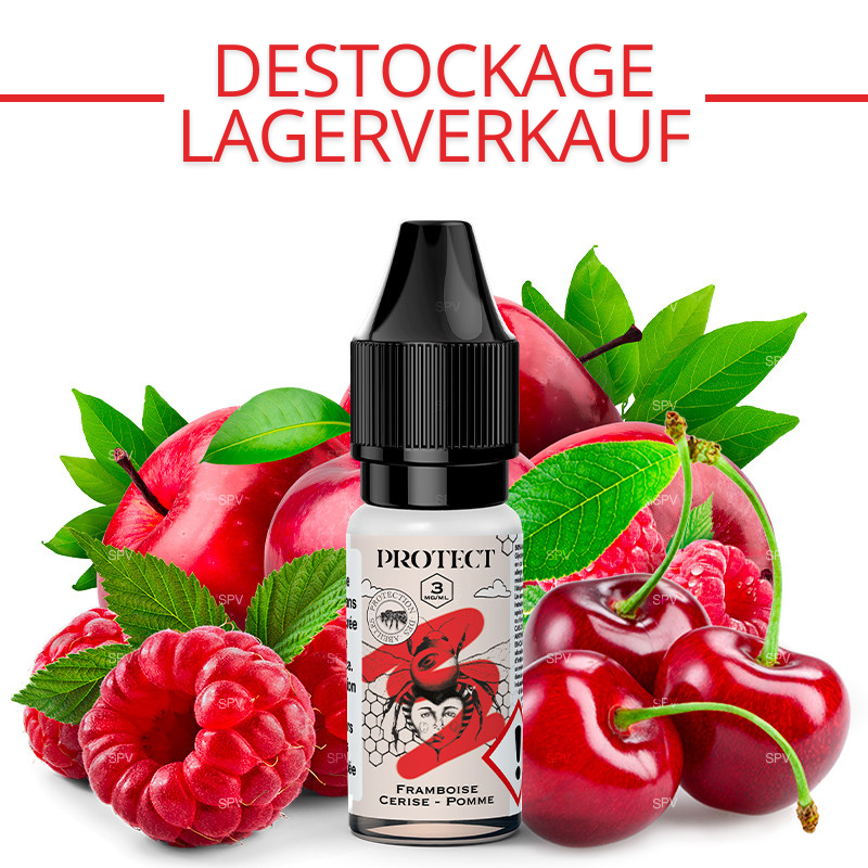 Framboise Cerise Pomme - Protect | e-liquide 10 ml