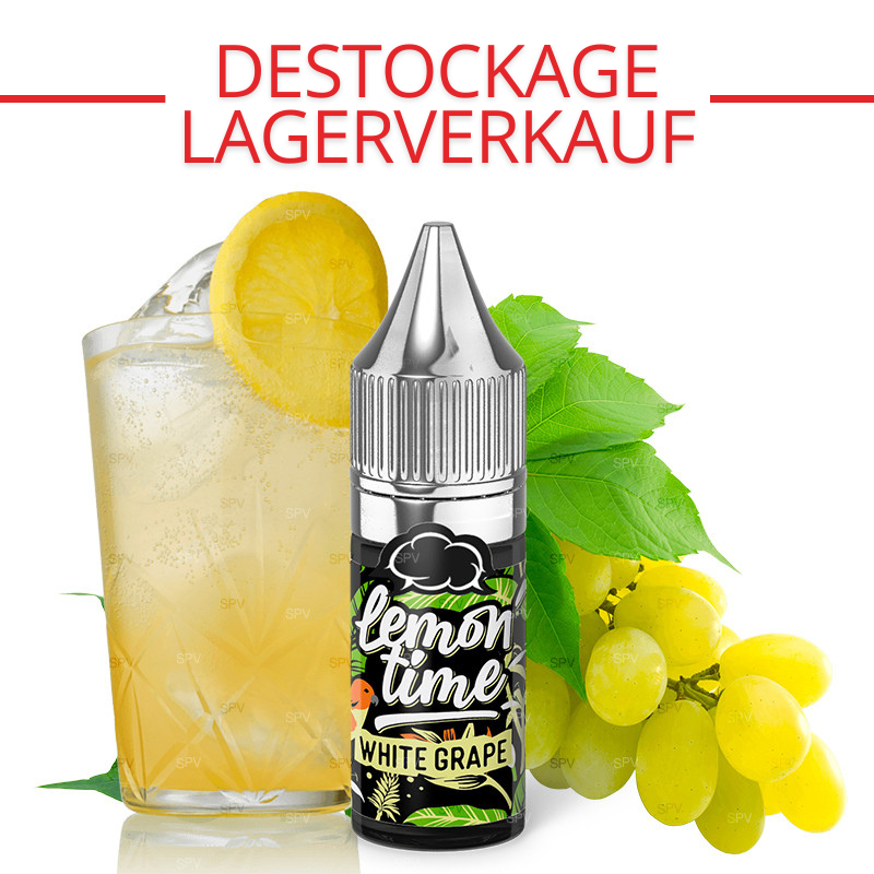 10 ml E-Liquid White Grape - Lemon'Time by Eliquid France