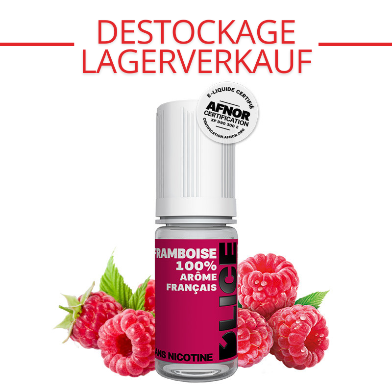 DESTOCKAGE : Framboise - D'lice | 10ml - 0 mg