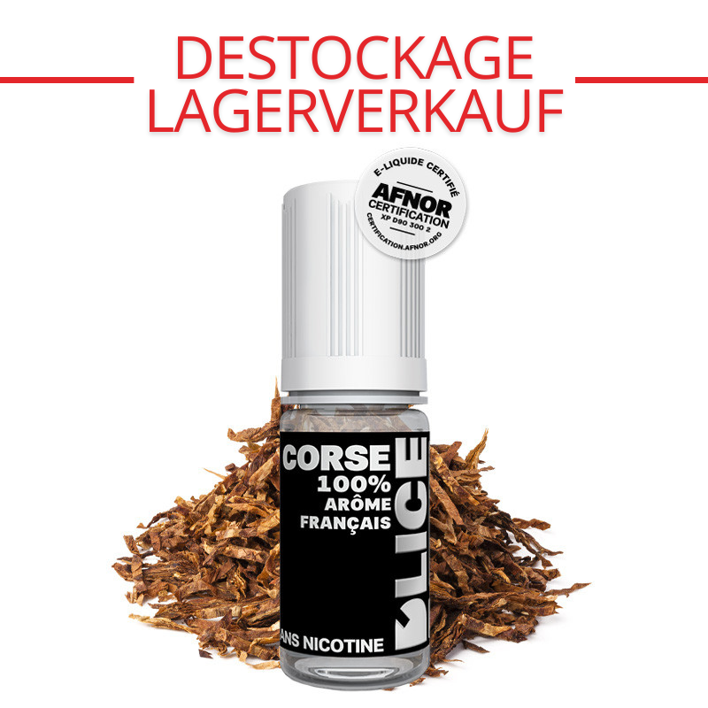 CLEARANCE : Tobacco Corsica - D'lice | 10ml - 18 mg