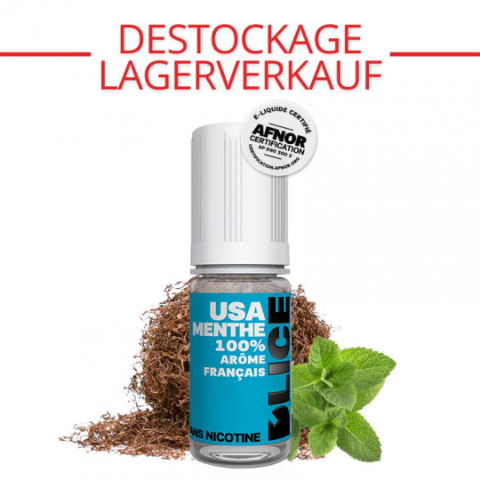 Tobacco Mint 12mg 10ml - D'lice