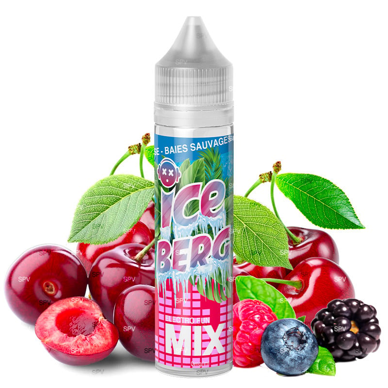 E-liquide Cerise Baies Sauvages - Iceberg Mix by Liquidelab | 50 ml