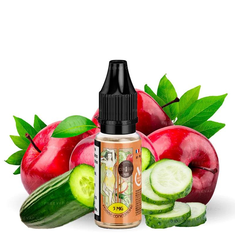 E-Liquid Apfel Gurke 10ml Édition 1900 by Curieux