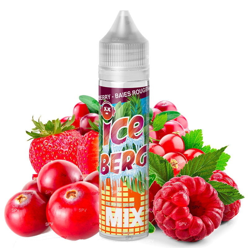 E-liquide Cranberry Baies Rouges - Iceberg Mix by Liquidelab | 50 ml