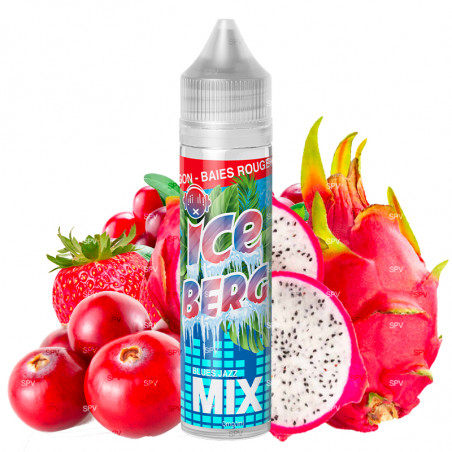 Dragon Baies Rouges - Iceberg Mix by Liquidelab | 50 ml in 75 ml