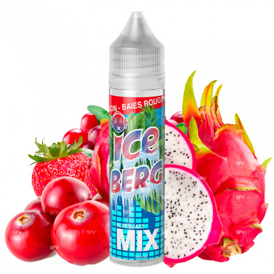 Drachenfrucht Rote Beeren - Iceberg Mix by Liquidelab | 50 ml in 75 ml