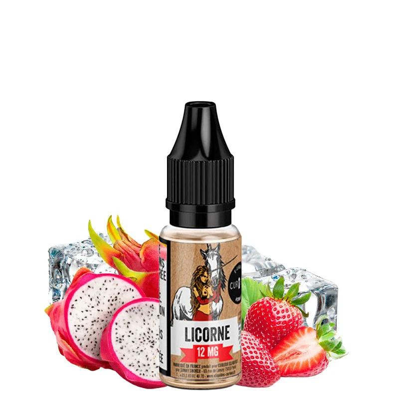 E-Liquid Licorne (Erdbeere & Drachenfrucht) Édition Astrale Curieux 10ml