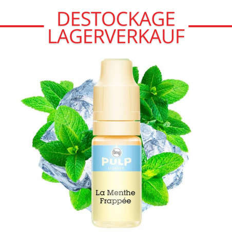 LAGERVERKAUF: Minz-Frappé 3mg 10ml - Pulp