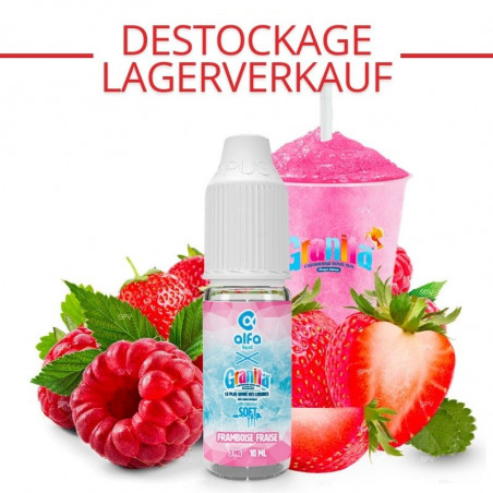 Framboise Fraise 3mg 10ml - Granita Soft by Alfa