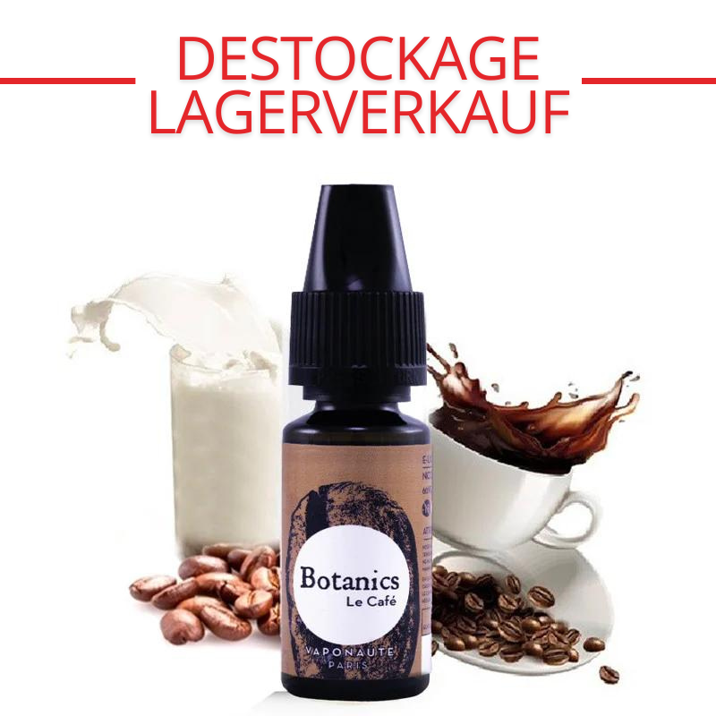 E-liquid Le Café (espresso and milk) - Botanics 10 ml