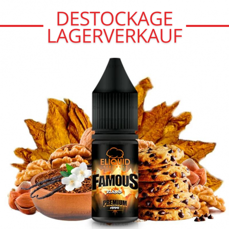 Famous 3mg 10ml - Premium by Eliquid France