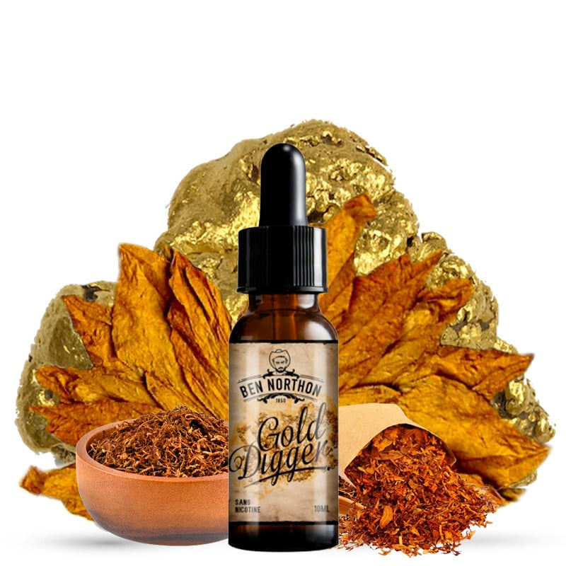 gold digger eliquid (mild tobacco) 10ml ben northon