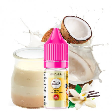 Vanille-Kokosnuss-Creme - Tasty by LiquidArom | 10 ml