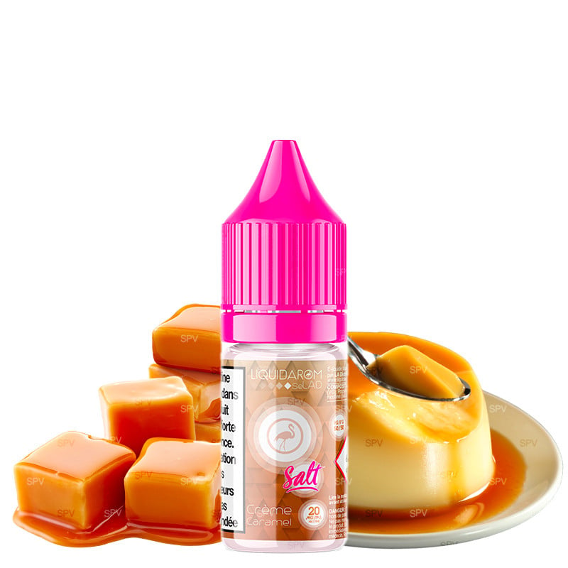 Crème Caramel - Sels de nicotine - SeLAD by LiquidArom