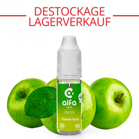 Green Apple 3mg 10ml 50PG/50VG - Alfaliquid