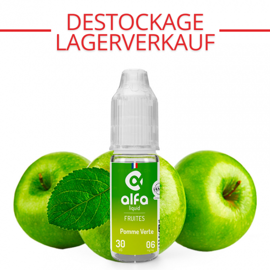 Pomme Verte 3mg 10ml 50PG/50VG - Alfaliquid