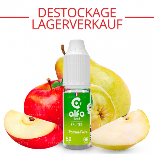 Pomme Poire 3mg 10ml - Alfaliquid