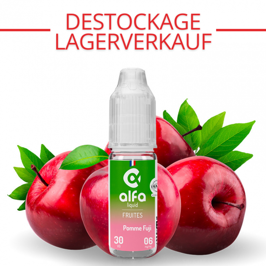 Fuji Apple 3mg 10ml 50PG/50VG - Alfaliquid