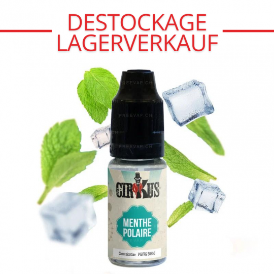 Menthe Polaire 3mg 10ml - CirKus Authentic