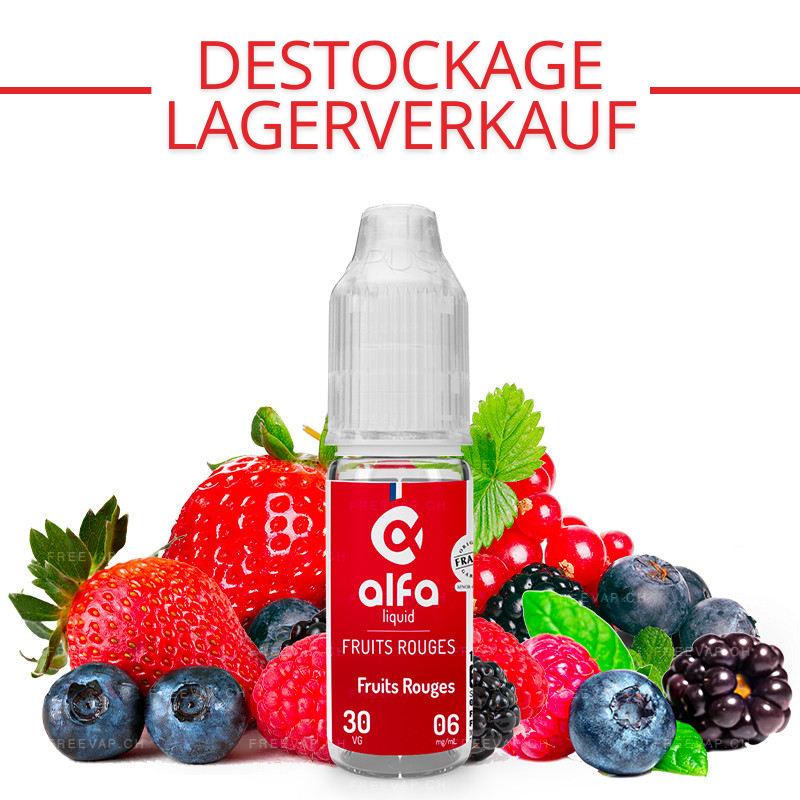 Fruits Rouges 3mg 10ml 50PG/50VG - Alfaliquid