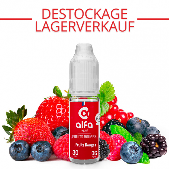 Fruits Rouges 3mg 10ml 50PG/50VG - Alfaliquid