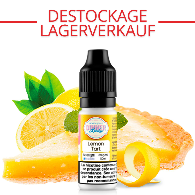 Lemon Tart 3mg 10ml - Dinner Lady