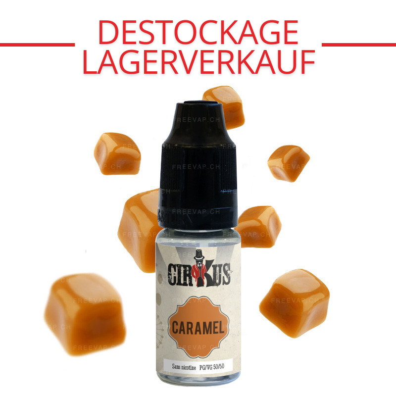 Caramel 3mg 10ml - CirKus Authentic