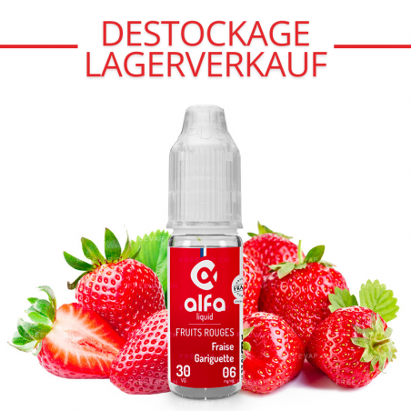 Fraise Gariguette 3mg 10ml 50PG/50VG - Alfaliquid