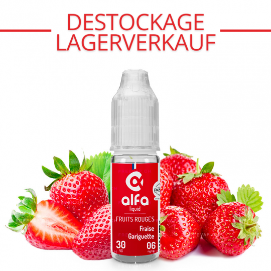 Gariguette Strawberry 3mg 10ml 50PG/50VG - Alfaliquid