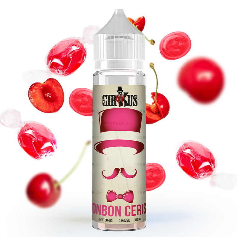 E-liquid Candy Cherry flavour - Cirkus Authentic 50 ml