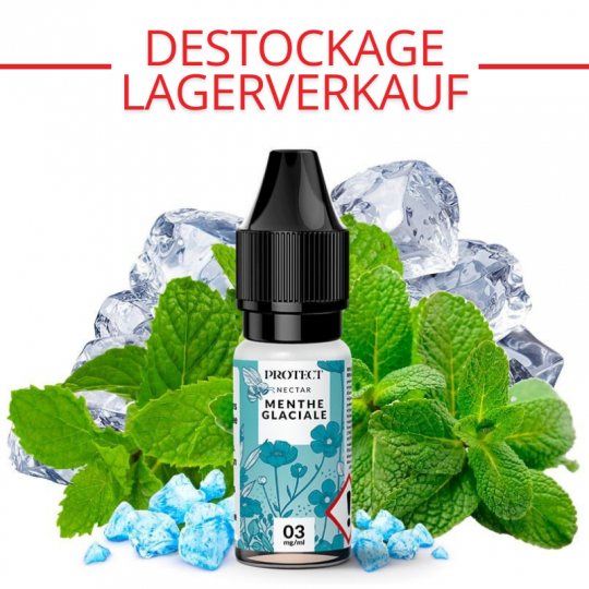 Menthe Glaciale 6mg 10ml - Nectar by Protect