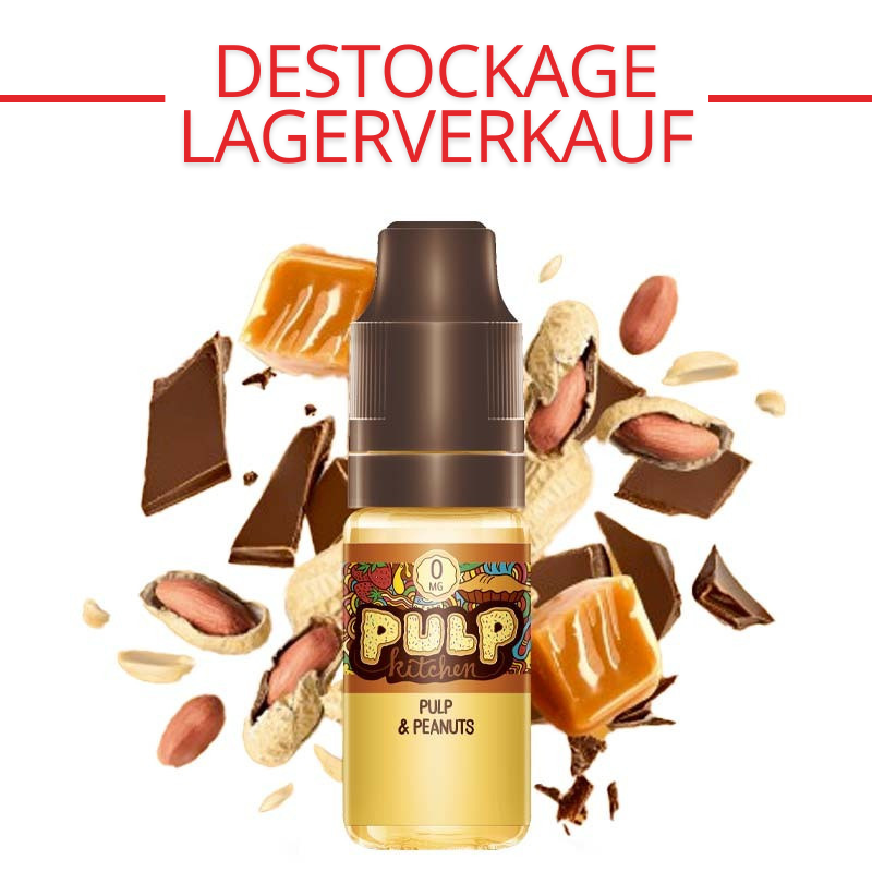 E-Liquid Pulp & Peanuts ( Karamell, Erdnuss & Schokolade) - Pulp Kitchen by Pulp | 10ml