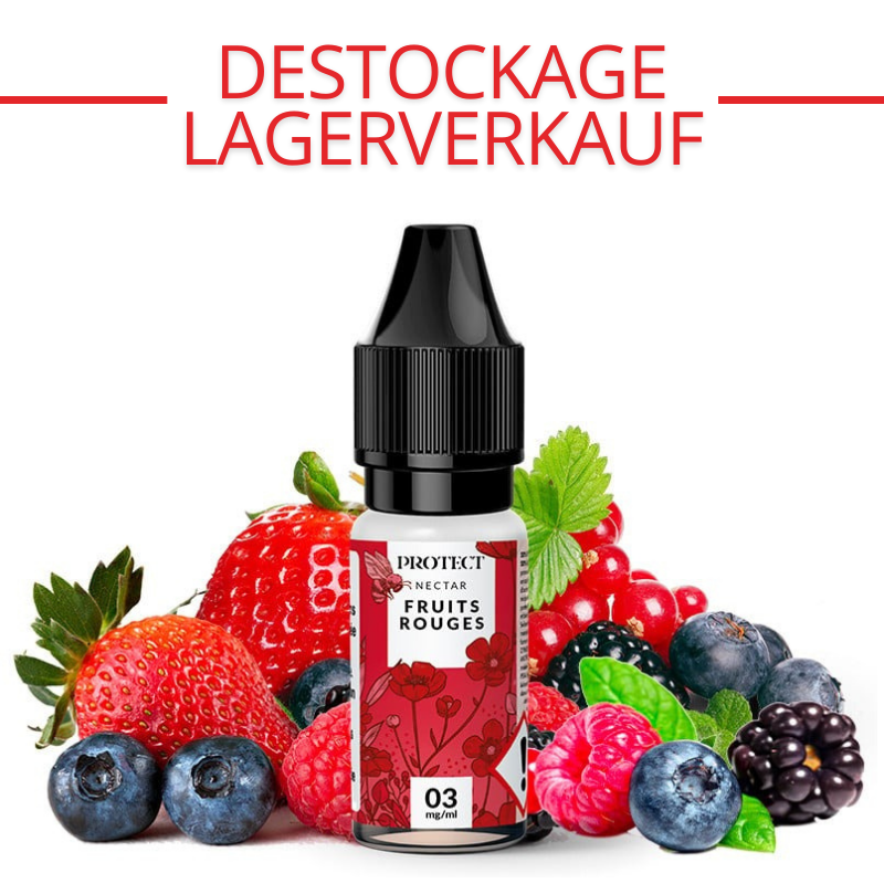 Fruits rouges 3mg 10ml - Nectar by Protect