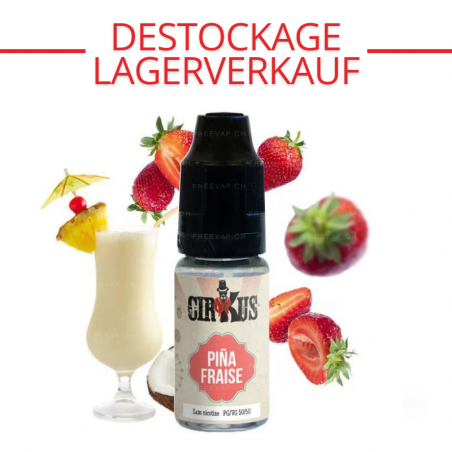 Piña Erdbeere (Piña Colada & Erdbeeren) - CirKus Authentic by VDLV | 10ml