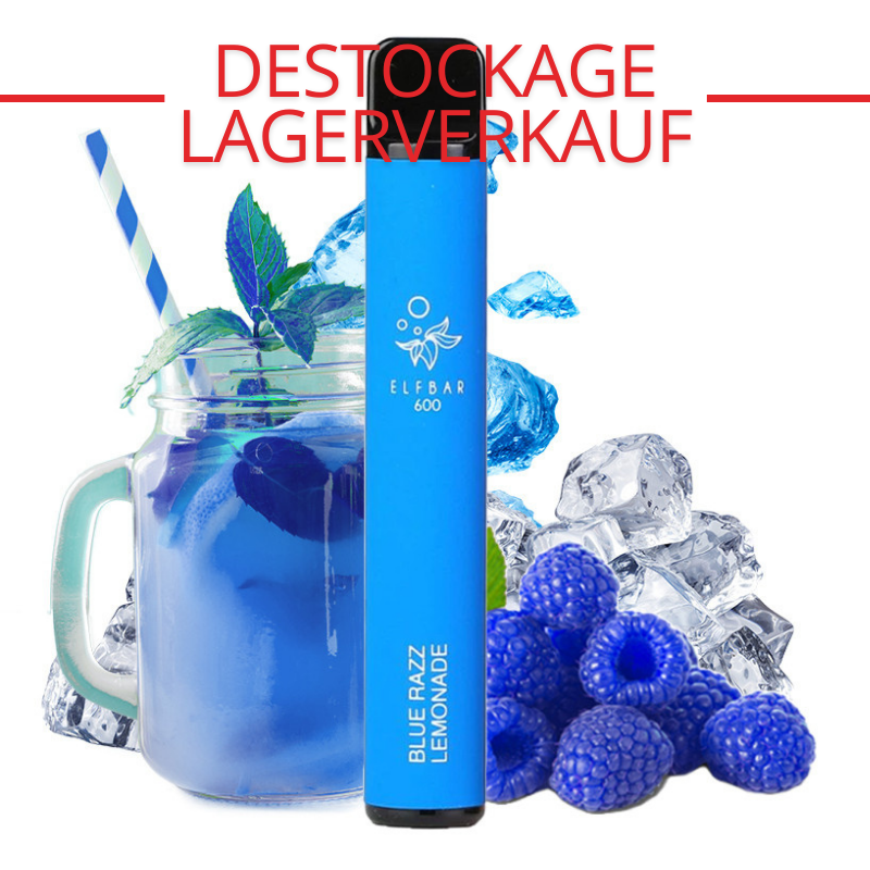 Vape pen Blue Razz Lemonade - Elf Bar 600