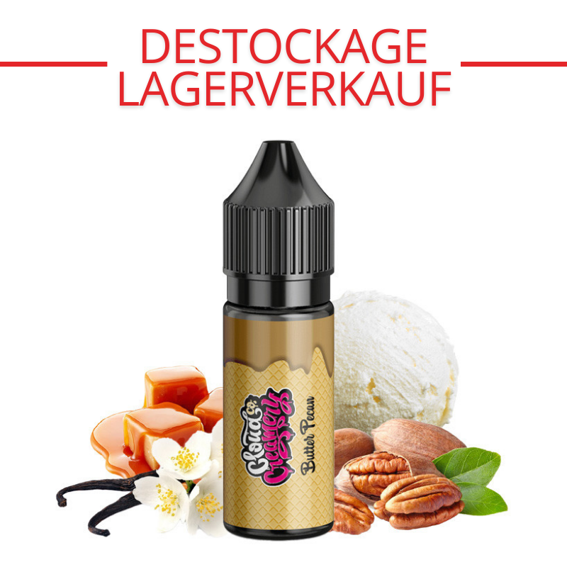 E-Liquid Butter Pecan ( Pekannüsse, Vanilleeis & Karamell) - Cloud Co Creamery | 10ml