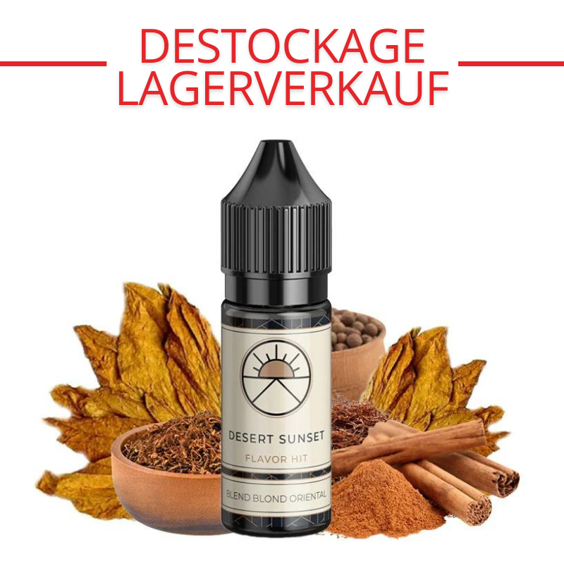 E-Liquide Desert Sunset (tabac blond oriental) - Flavor Hit